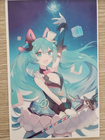 Miku Postcard