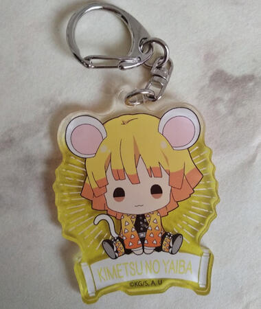 Zenitsu Acrylic Keychain